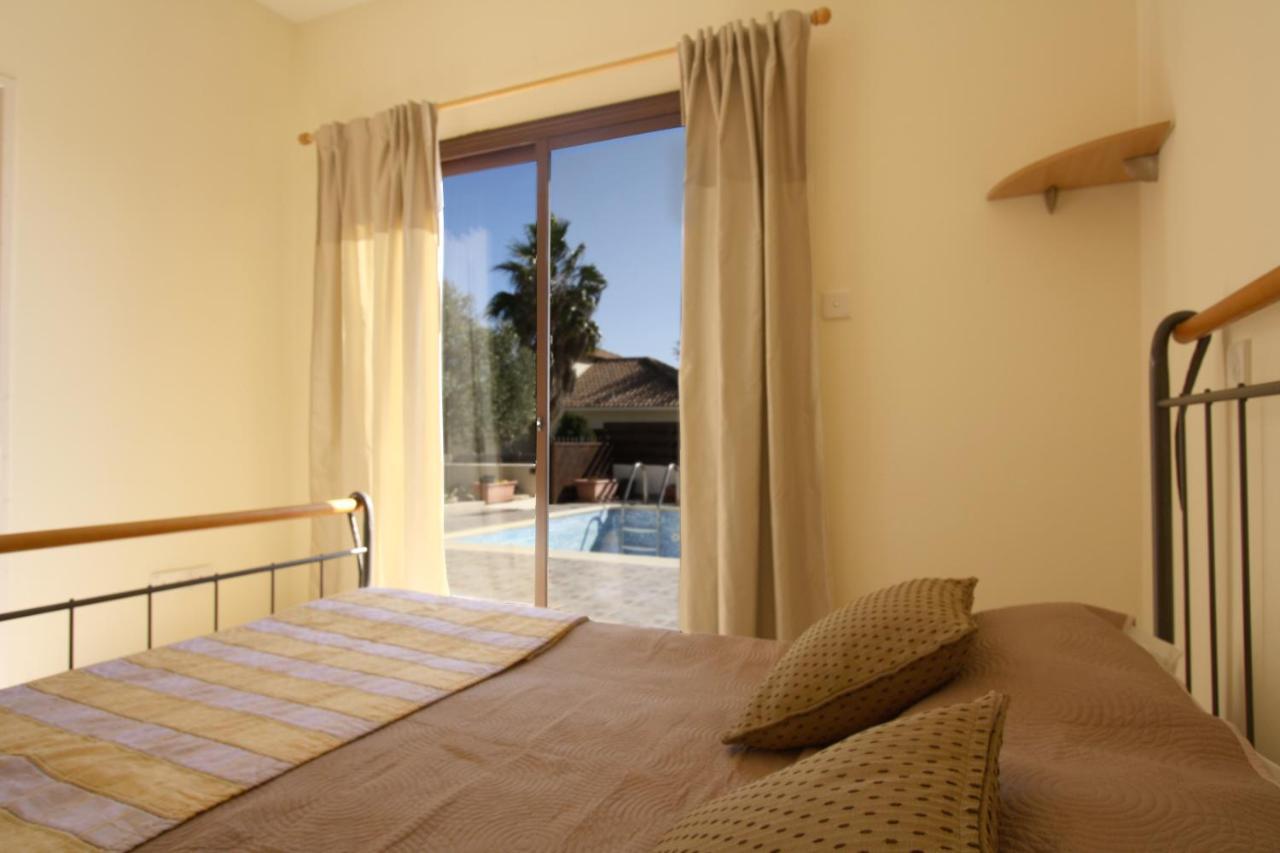 Amathousia Villa With Private Pool And Sea View Piszúri Kültér fotó