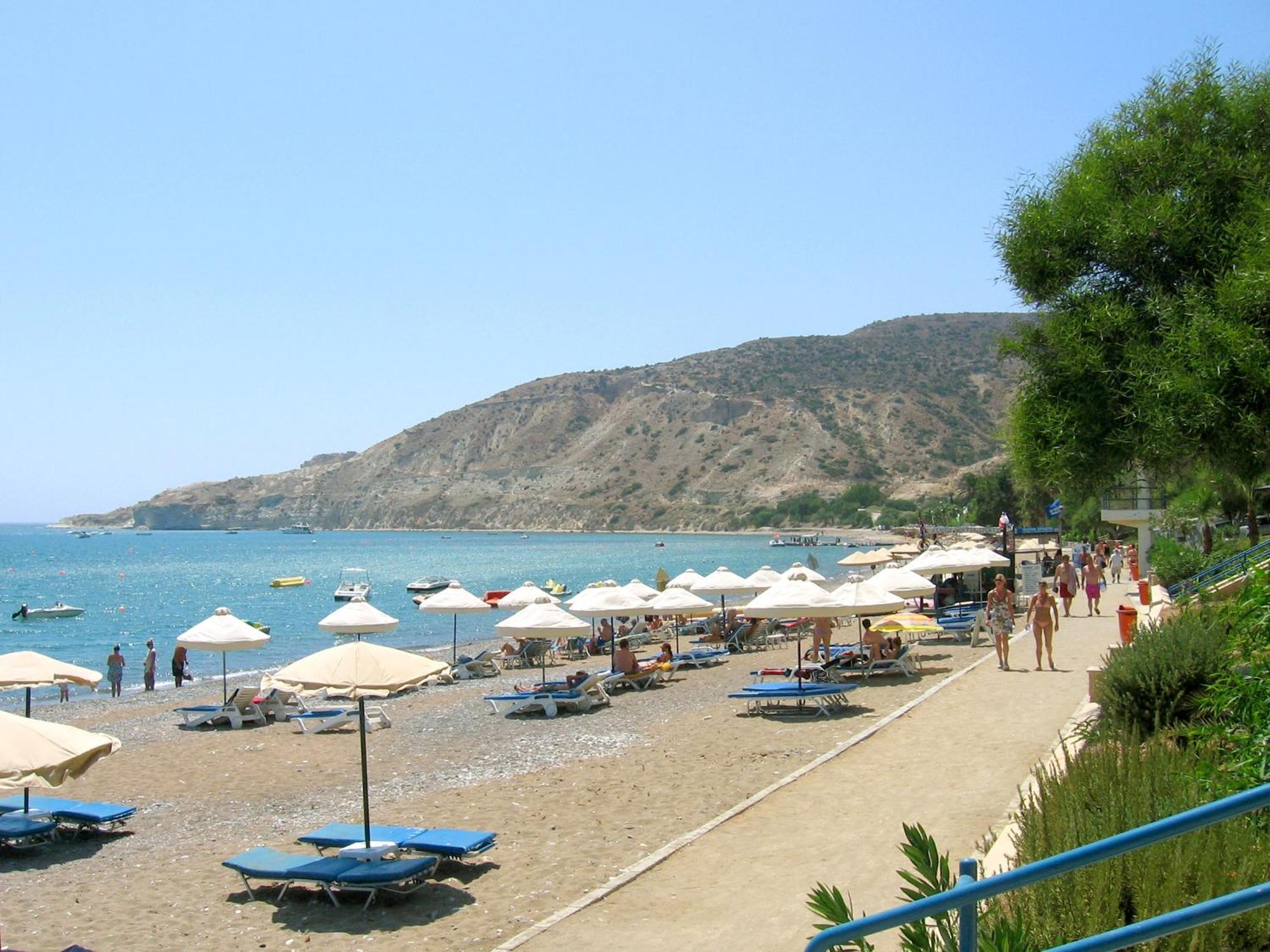 Amathousia Villa With Private Pool And Sea View Piszúri Kültér fotó